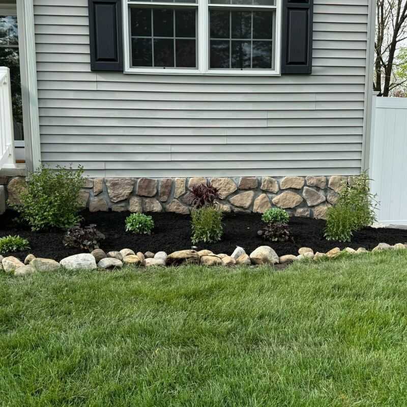 Before landscaping project 12