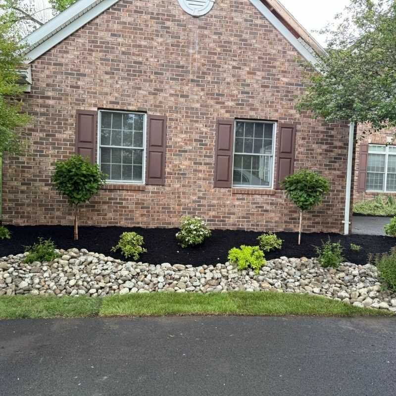 Before landscaping project 9